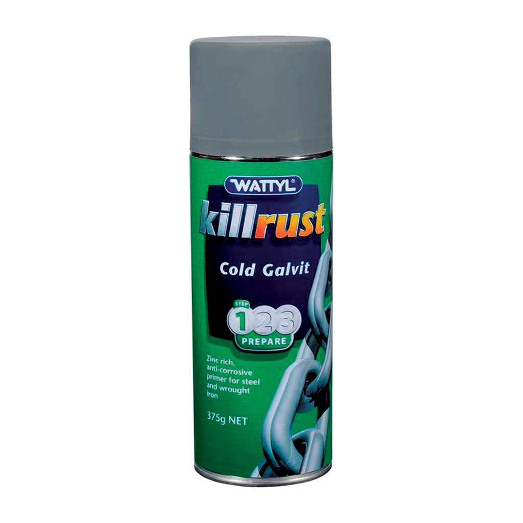 Wattyl Killrust Cold Galvit Spray 375g