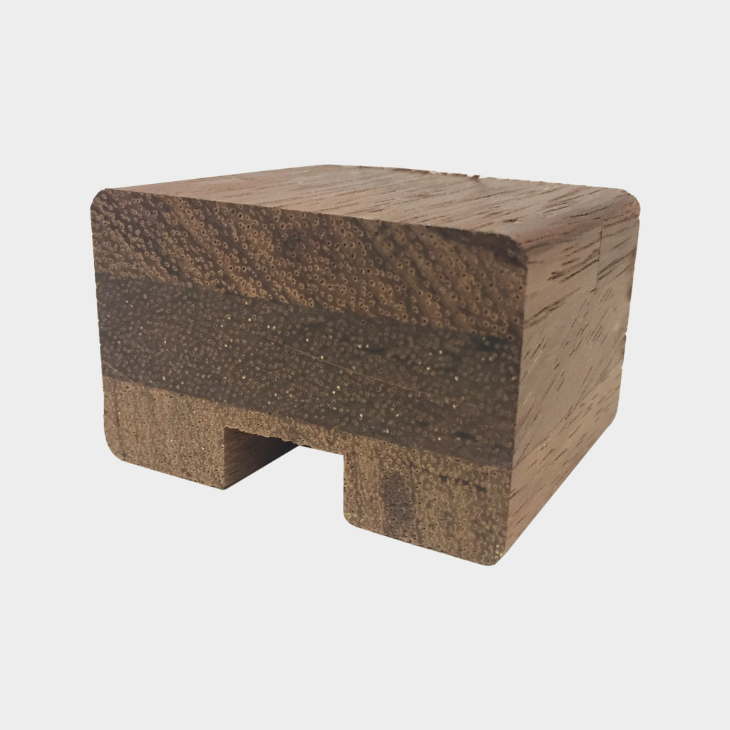 MERBAU MIDRAIL LAMINATED REBATED 66 X 42MM