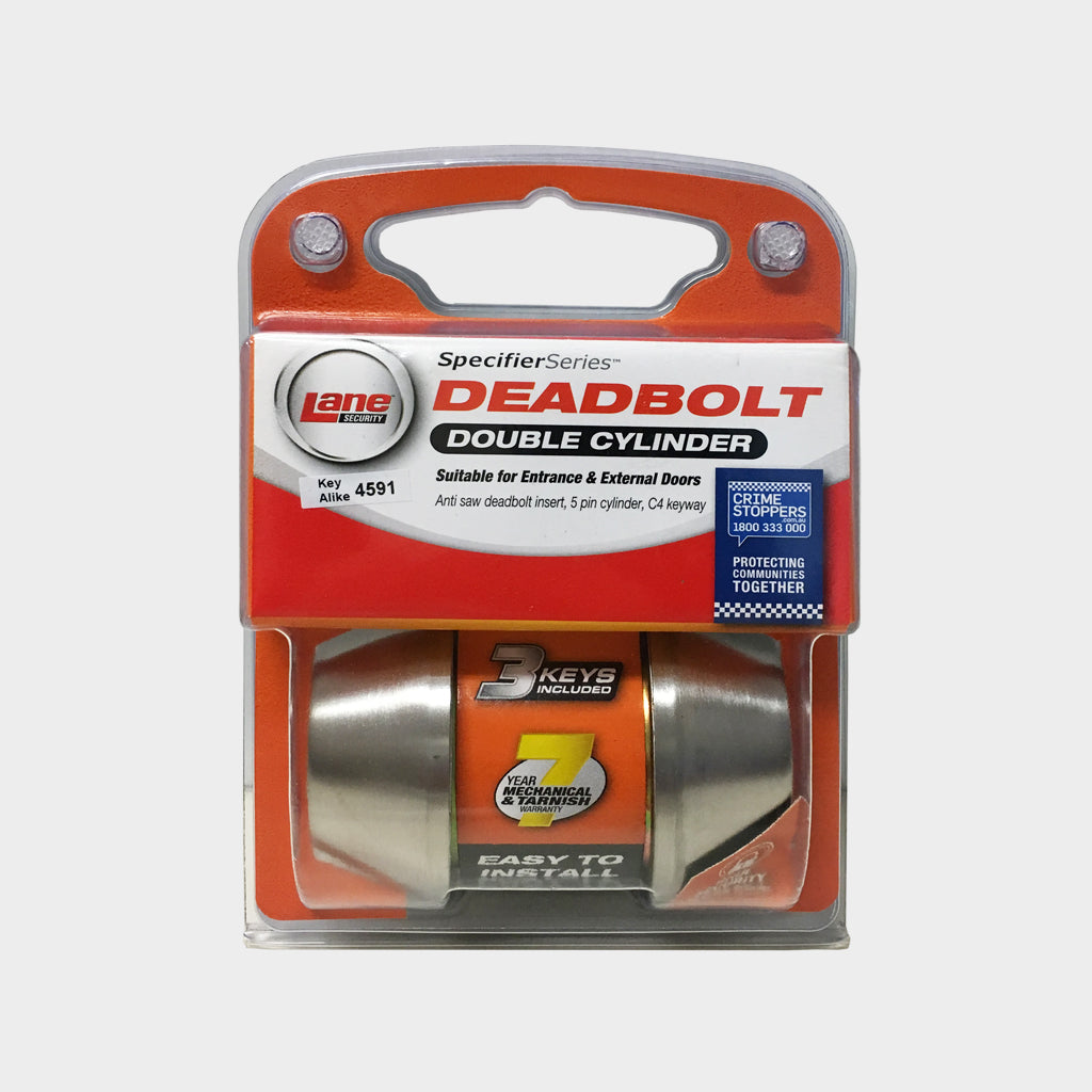LANE DEADBOLT DOUBLE CYL