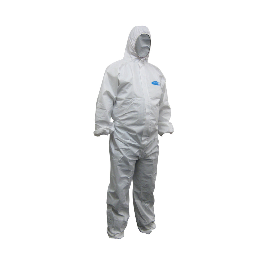 Disposable Coverall White Laminated Koolguard