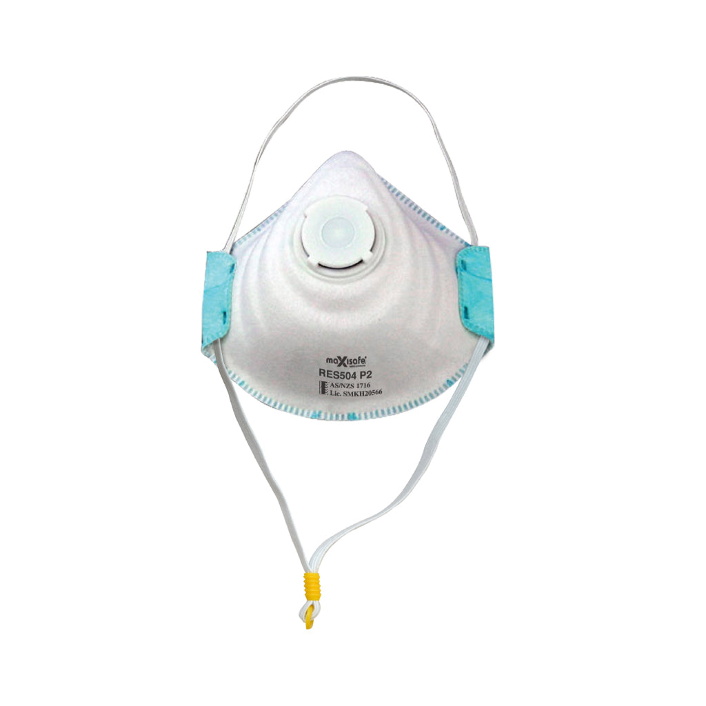 Maxisafe Respirator P2 With Valve 3 Pcs