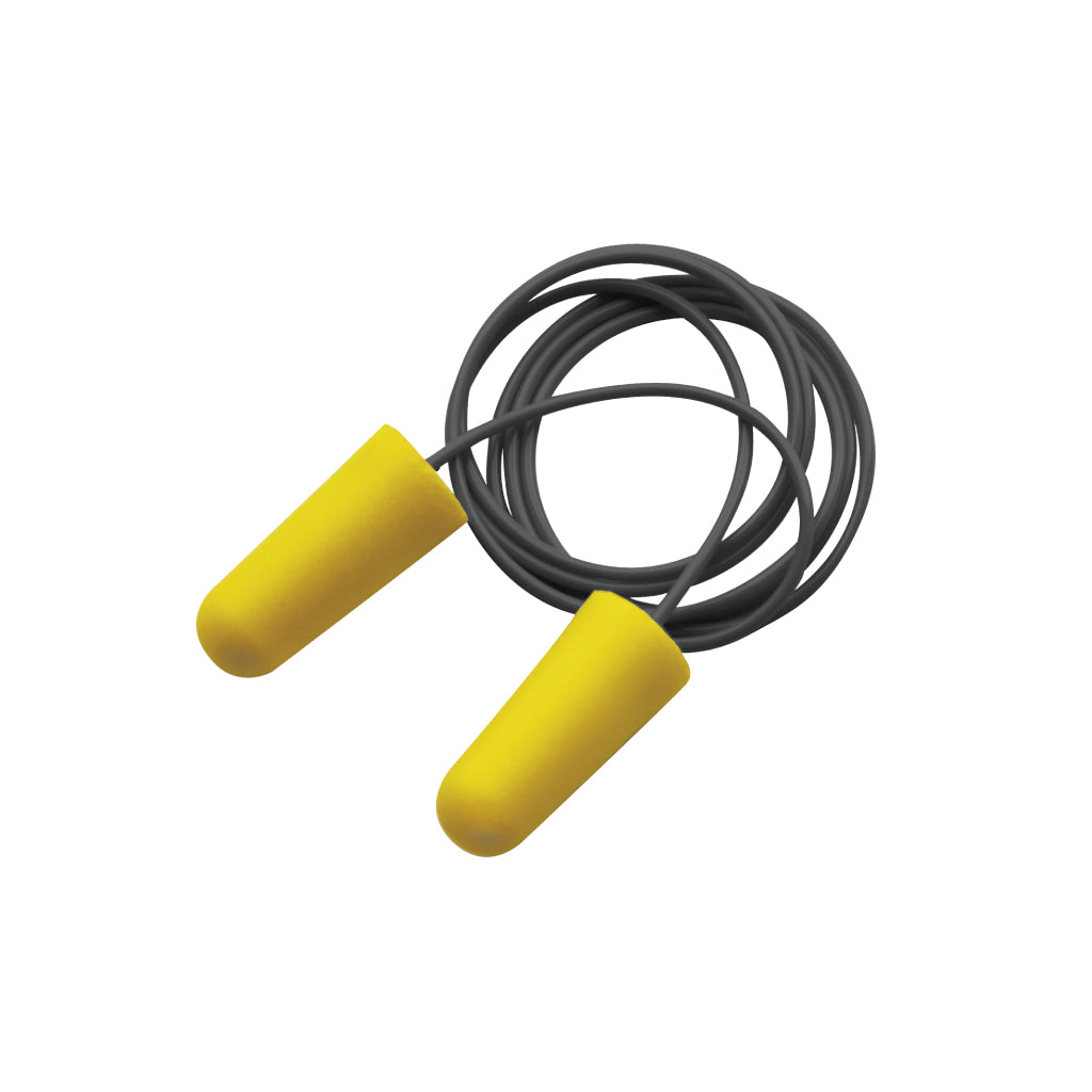 DISPOSABLE EARPLUGS CORDED CLASS 5 TAPERED MAXIPLUG BOX OF 100 PAIRS