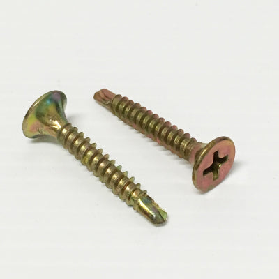 Self Drilling Metal Screw Bugle Head Hex Drive (Zinc)