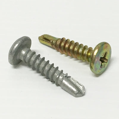 Self Drilling Metal Screw Bugle Head Hex Drive (Zinc)