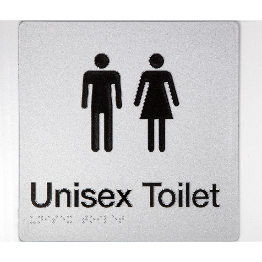 Braille Toilet Sign