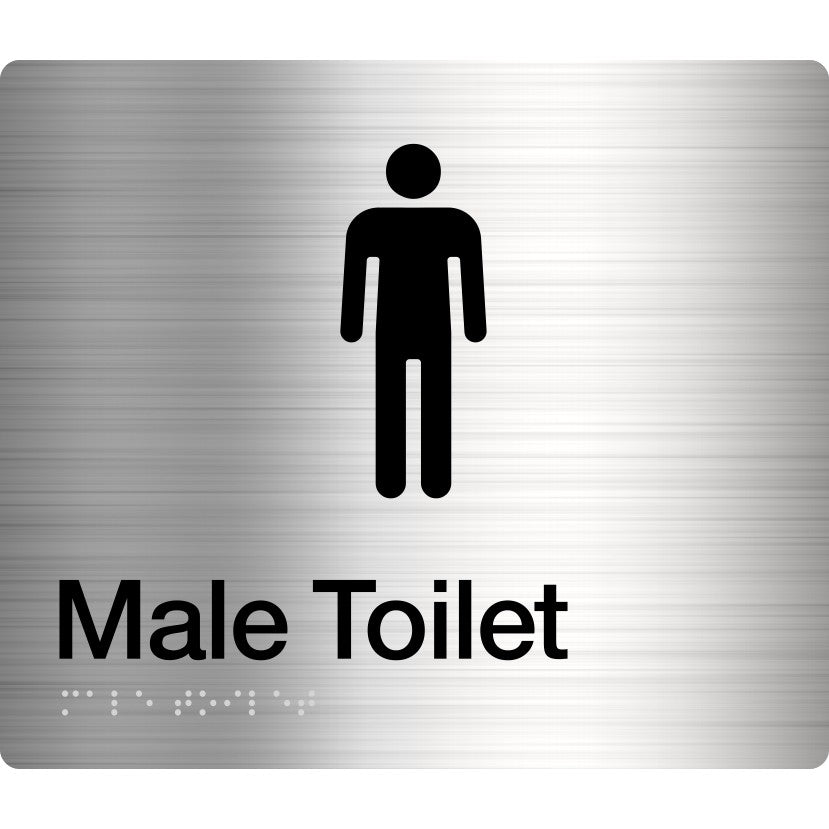 Braille Toilet Sign