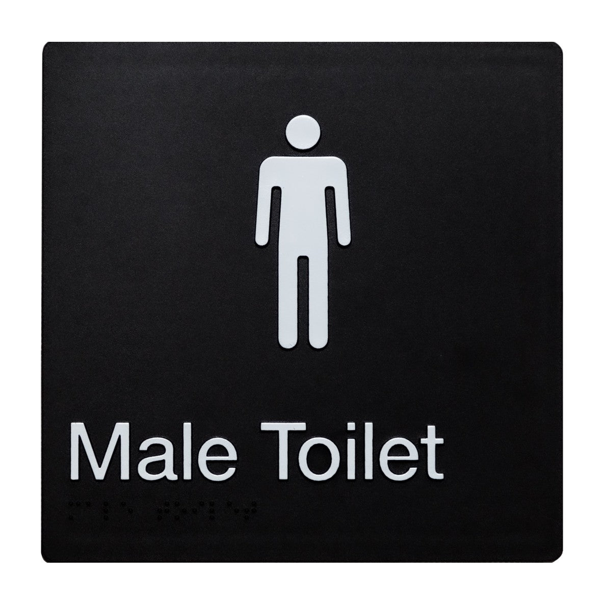 Braille Toilet Sign