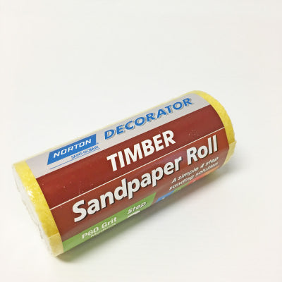 SANDPAPER ROLL TIMBER MASTER PAINTERS 100MM X 1.0M