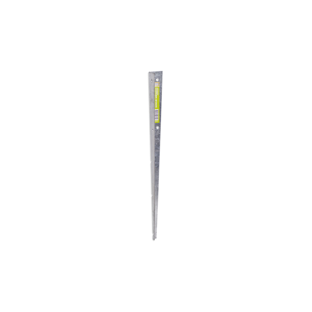 Retaining Sleeper Post Corner Stake Standard Galv 450mm
