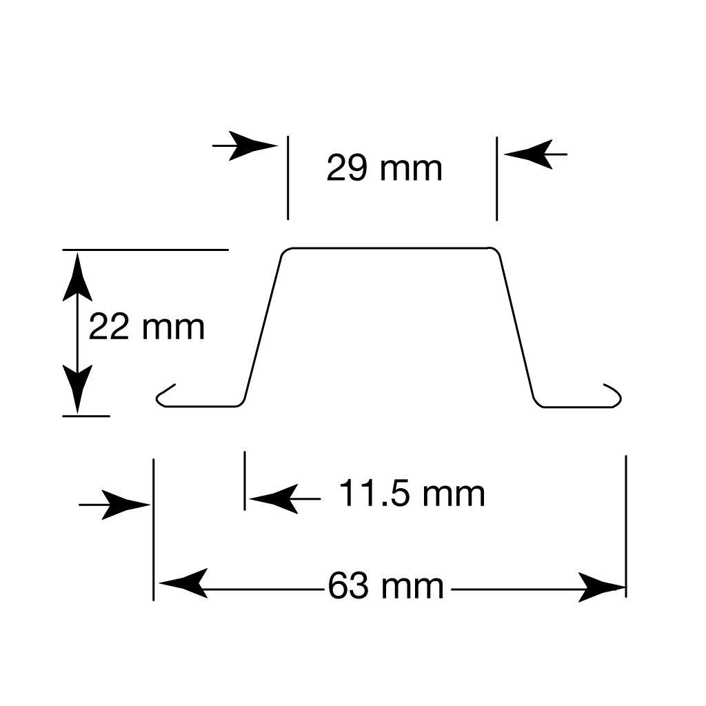 CEILING BATTEN ZINCALUME