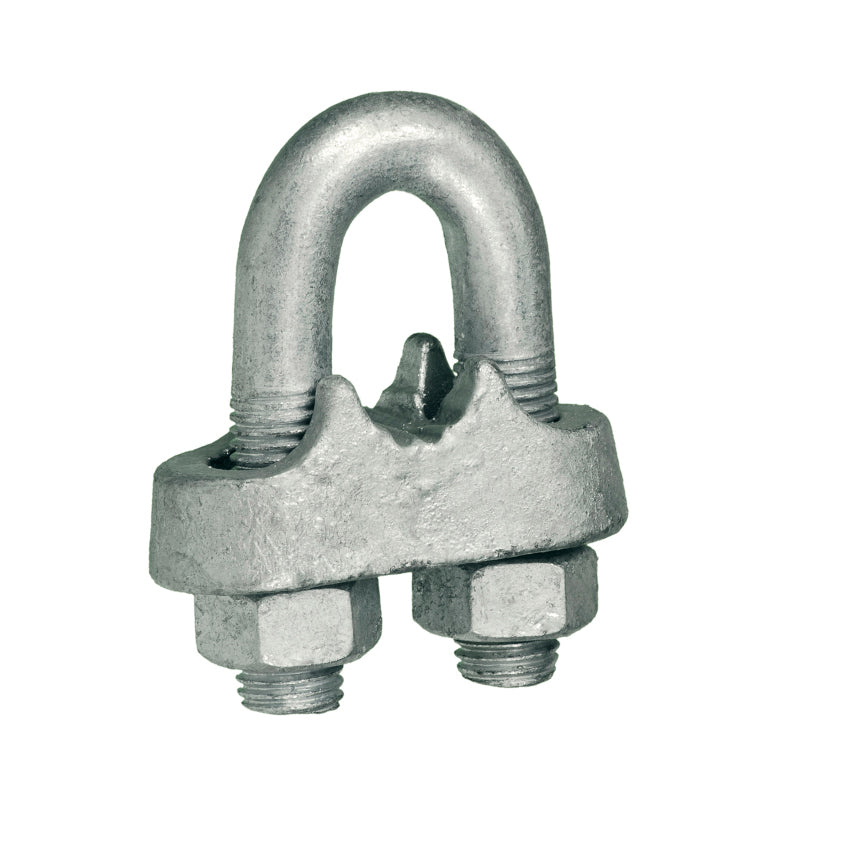 Wire Rope Grips Galv M8
