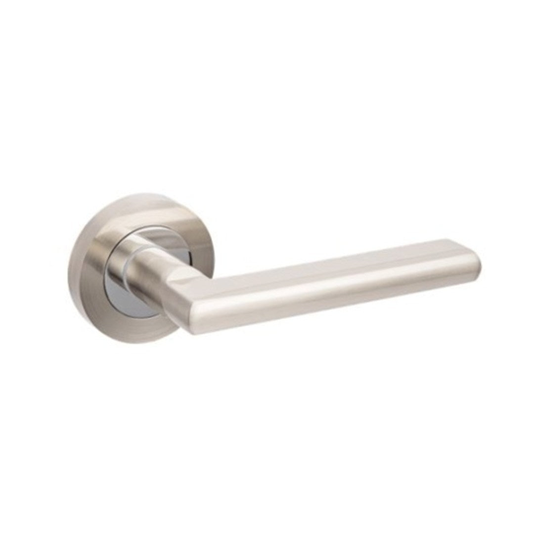 Zanda 10022 Epic Privacy Set (Inc Latch) Brushed Nickel/ Chrome Plated