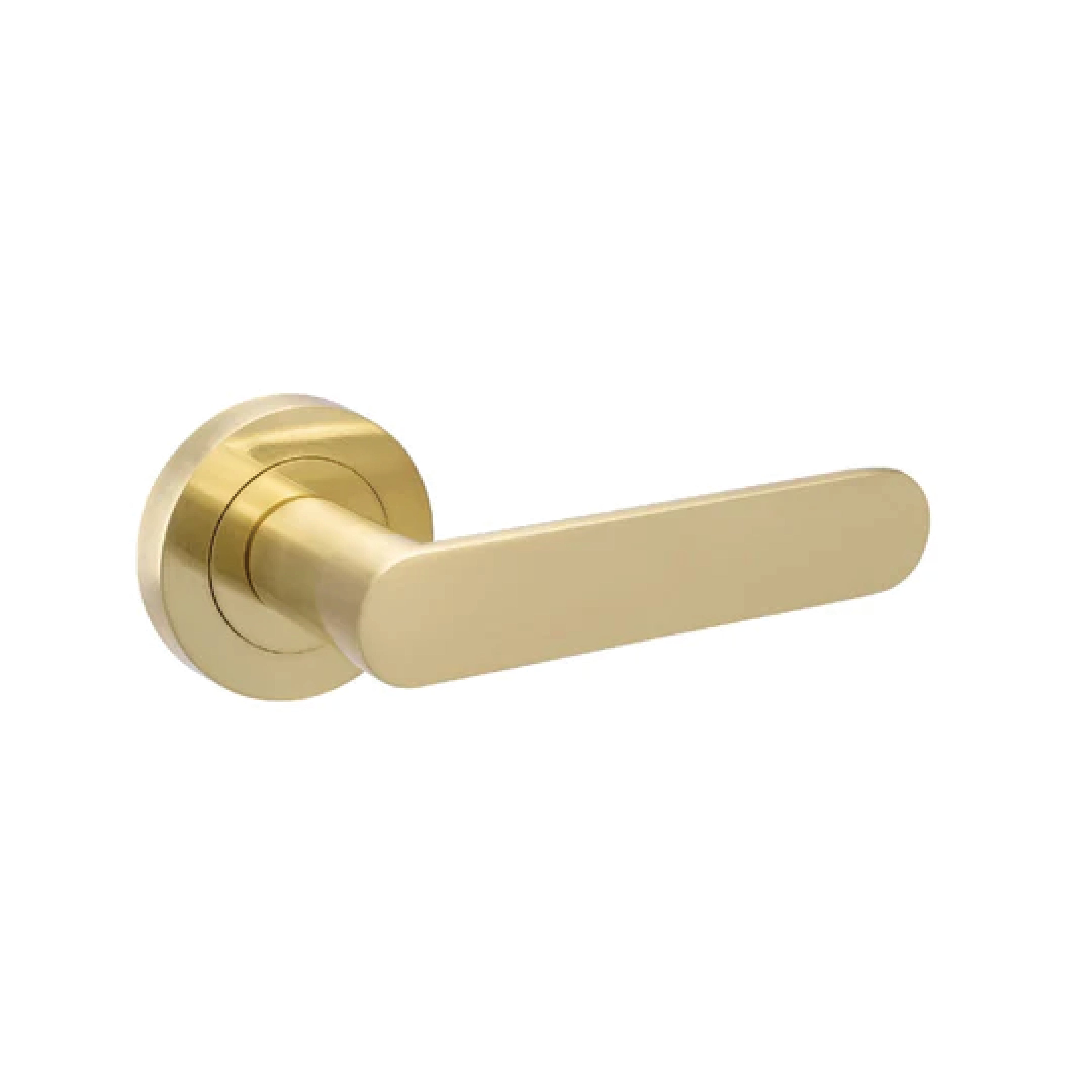 Zanda 10091 Duke Passage Set Satin Brass