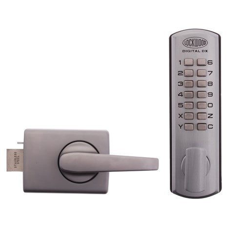 Lockwood 002 Digital Mechanical Lockset With Internal Lever