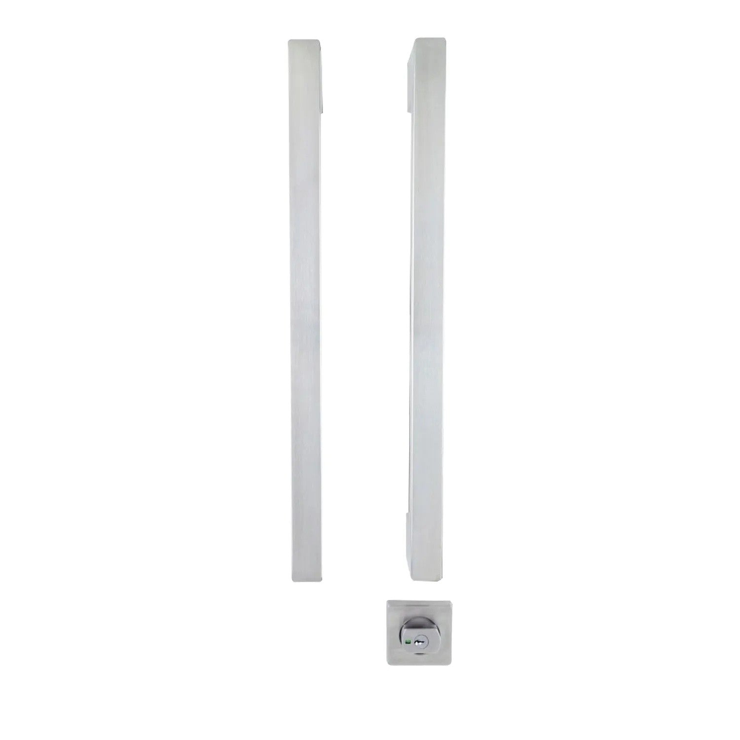 Lockwood 005 Paradigm Pull Handle Single Cylinder Self-Latching Lockset