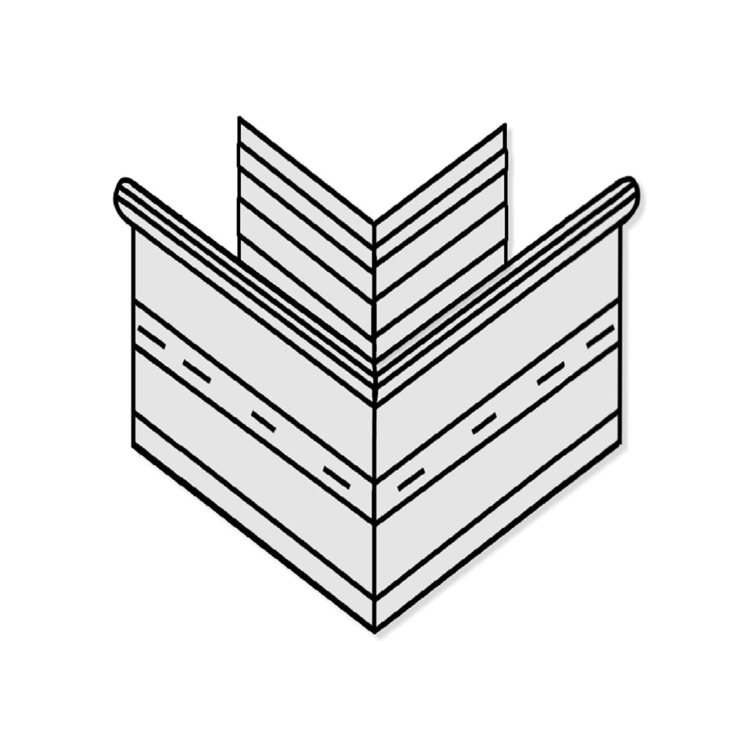 Lysaght Emline Gutter Corner