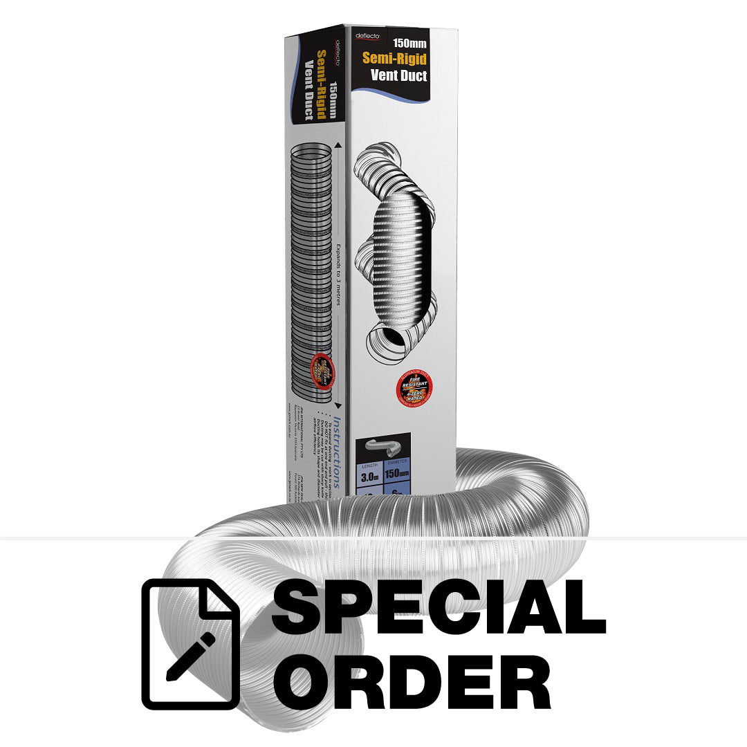 VENTILATION SEMI RIGID DUCT ALUM