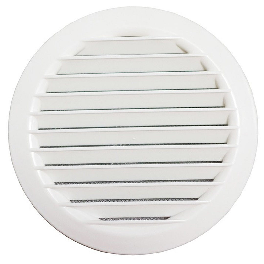 VENT DUCTING PLASTIC SNAP IN ROUND WHITE 150MM