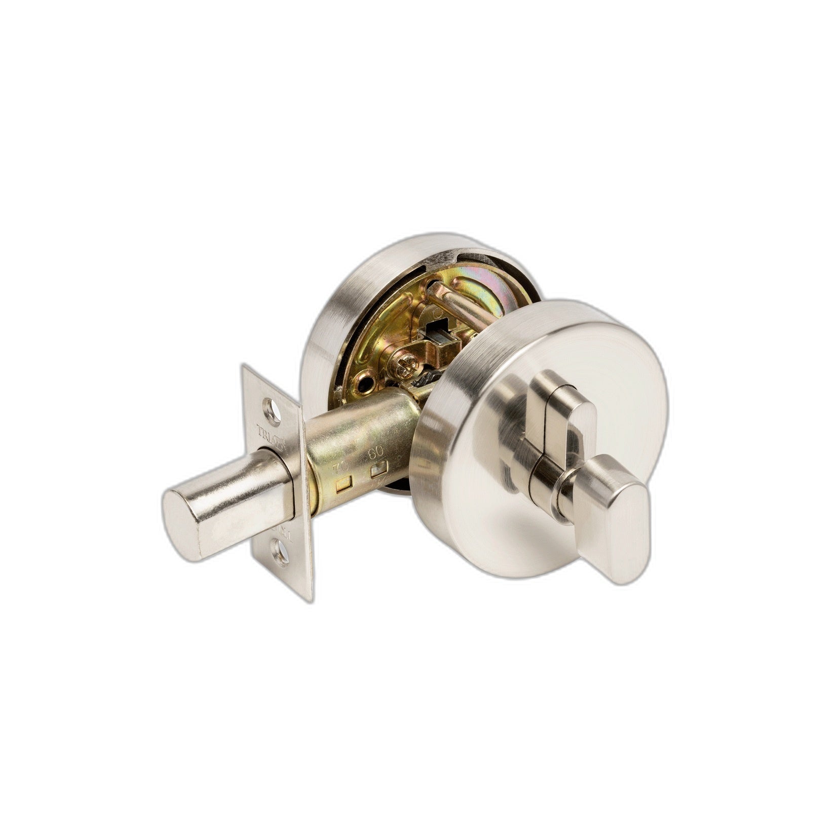 Triad Round Slimline Deadbolt