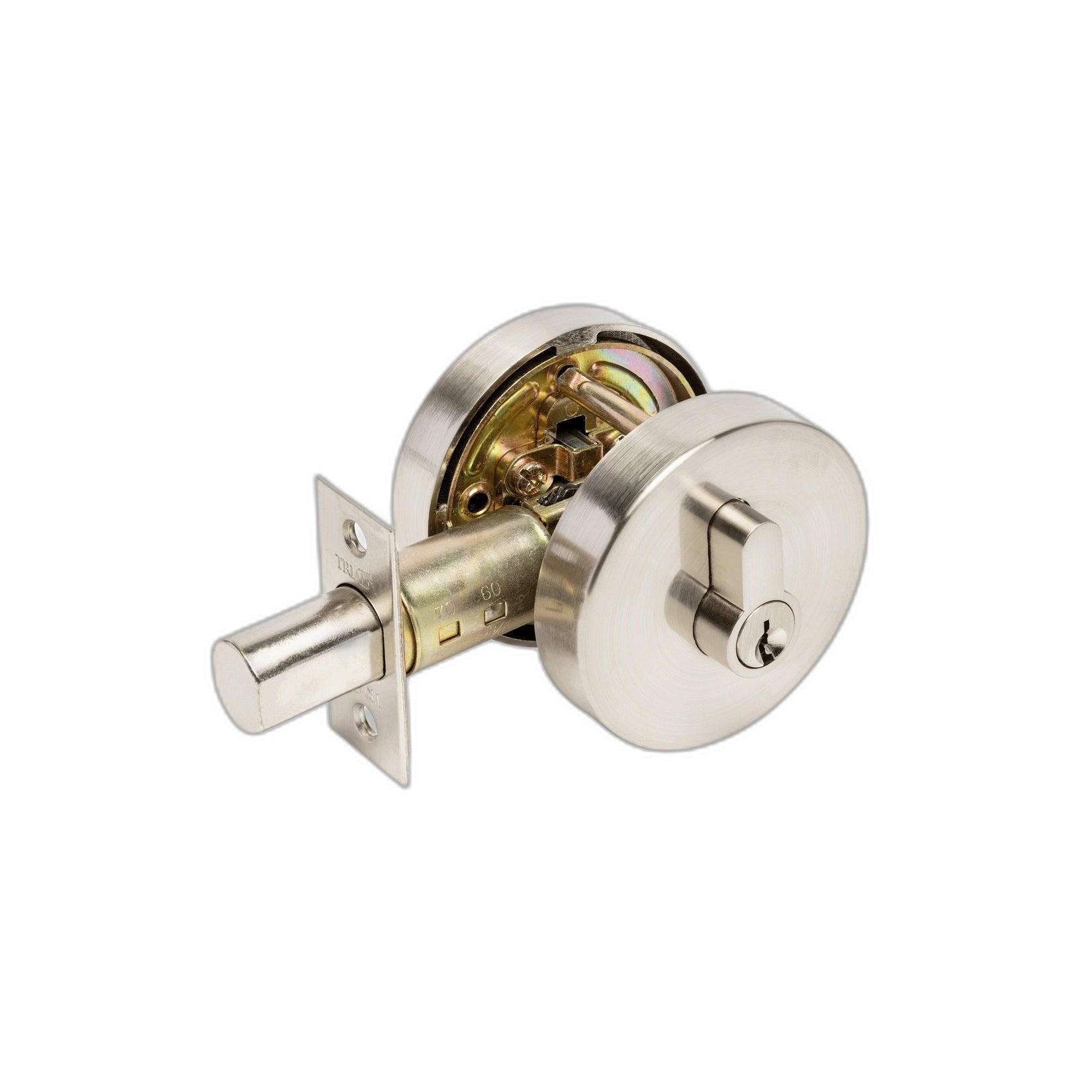Triad Round Slimline Deadbolt