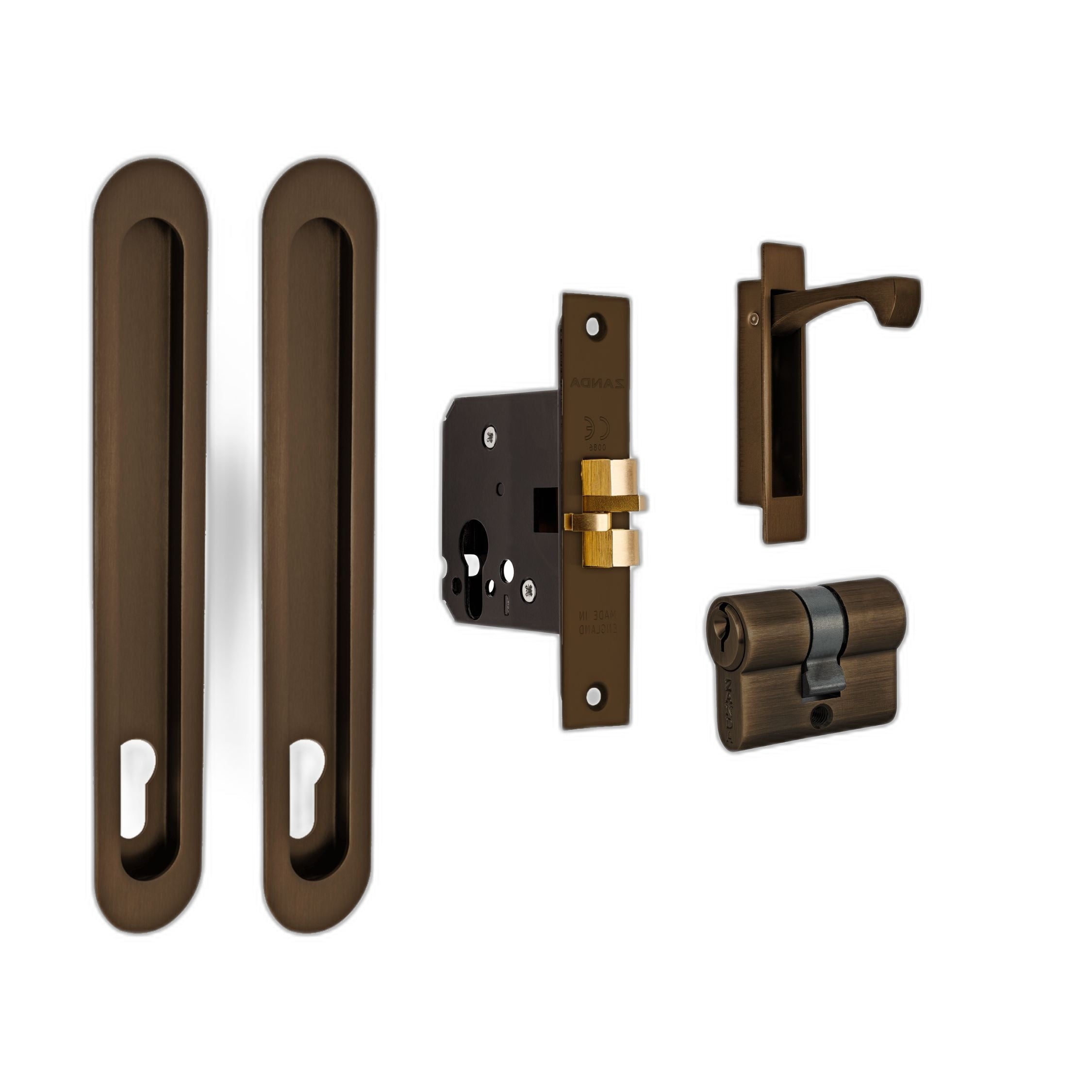 Duke Flush Pull Lock Kit