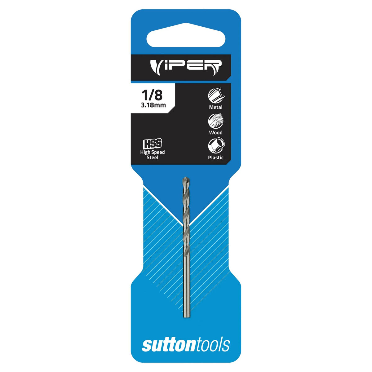 Sutton Viper Hss Jobber Drill Bit - Imperial