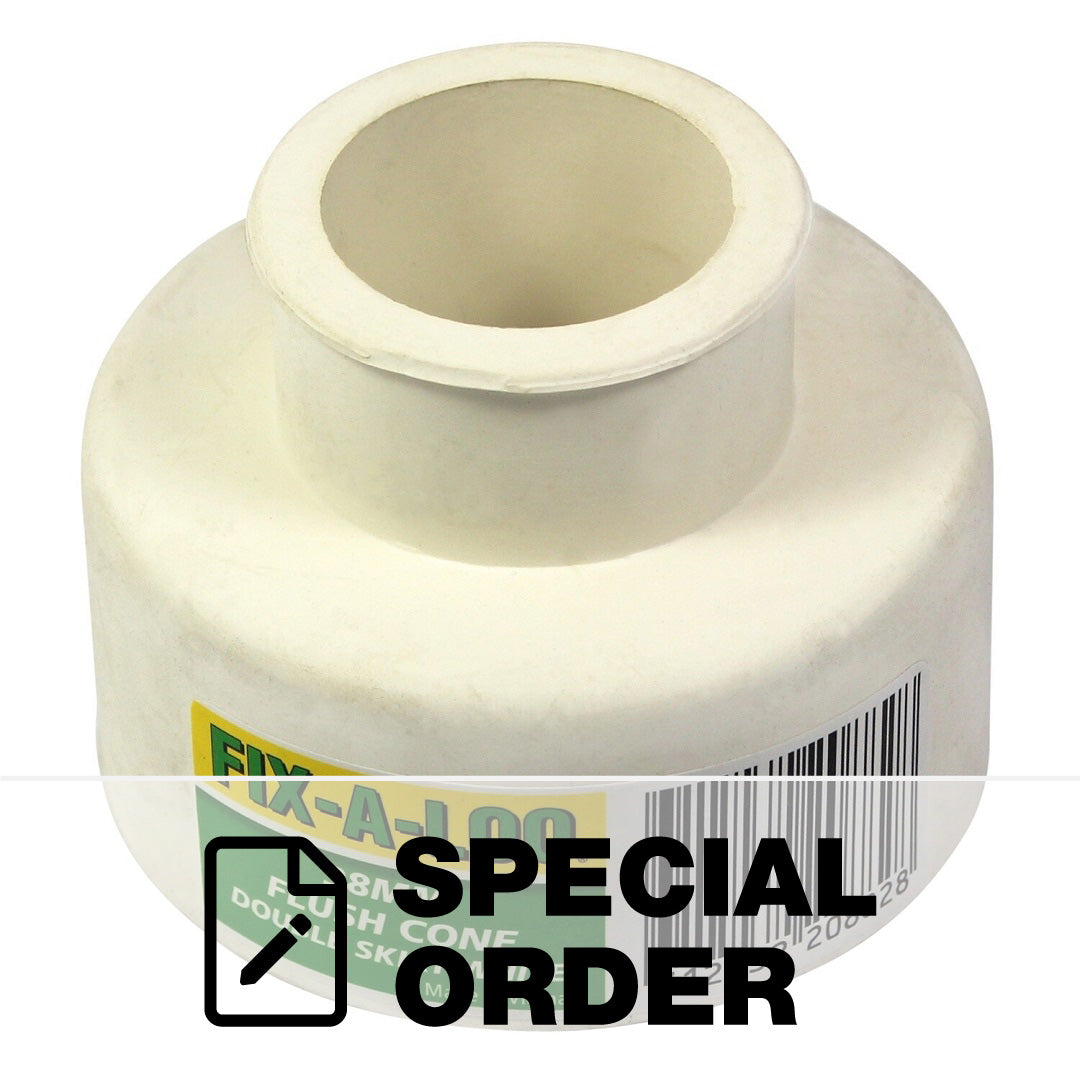 F-A-L CONE PAN FLUSH WHITE 38MM