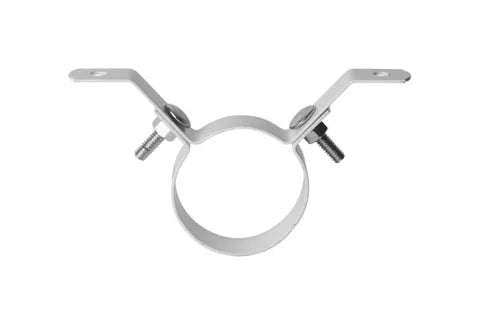 PVC PIPE STAND-OFF CLIP GALV WHITE PC 90MM