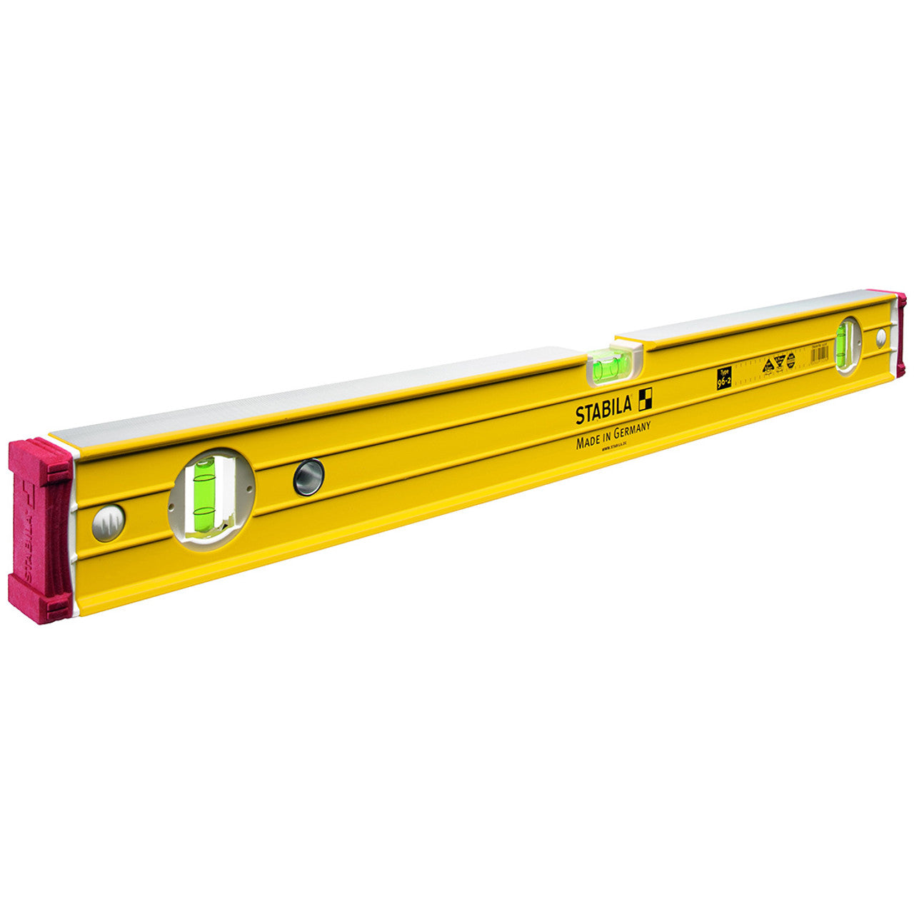 Stabila Heavy Duty Ribbed Box Spirit Level - Type 96-2