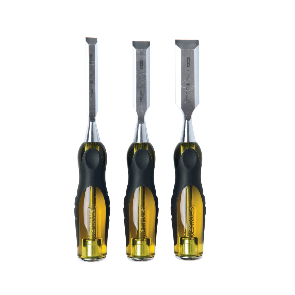 Stanley Thru-Tang Butt Chisel 3 Pce Set