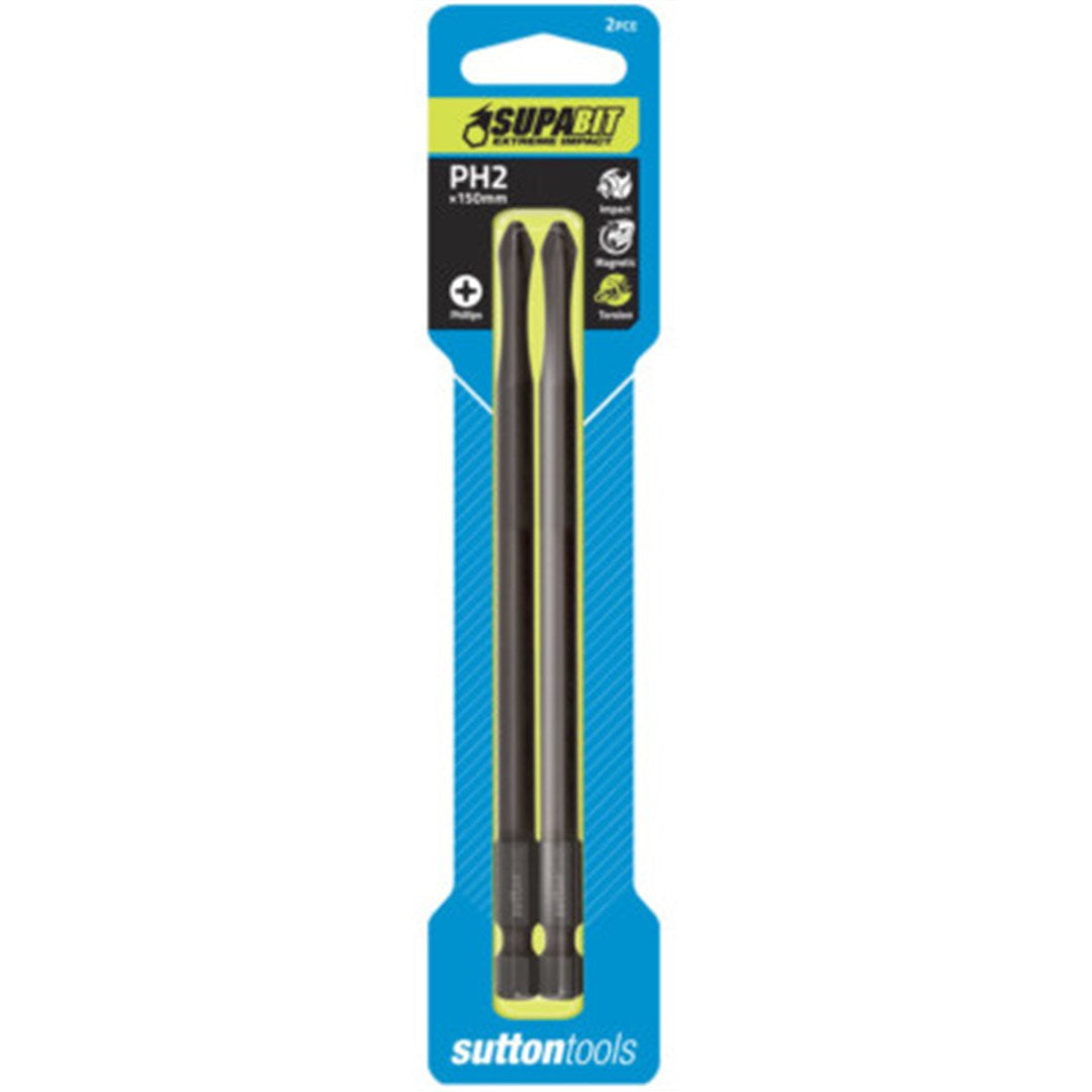 Sutton Supabit Phillips Impact Screwdriver Bit 2 Pcs