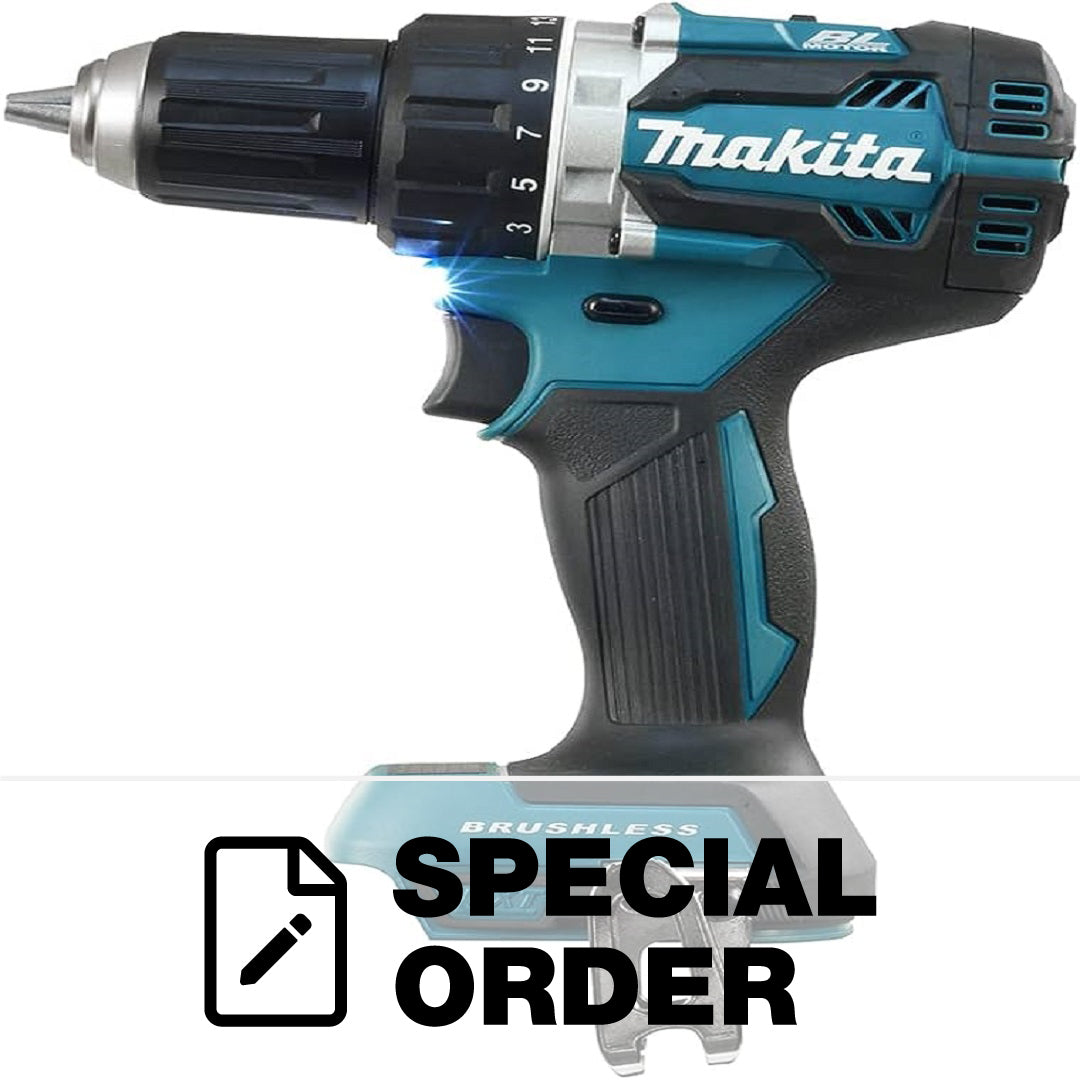 MAKITA DRILL DRIVER 18V BRUSHLESS SKIN ONLY DDF484Z
