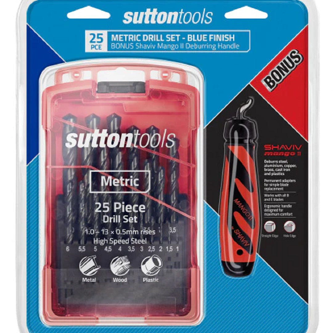 Sutton 25pce Bright Drill Set