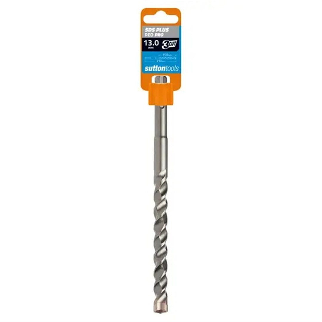 Sutton Masonry Sds Plus Drill Bit Reo Pro 3-Cut Metric