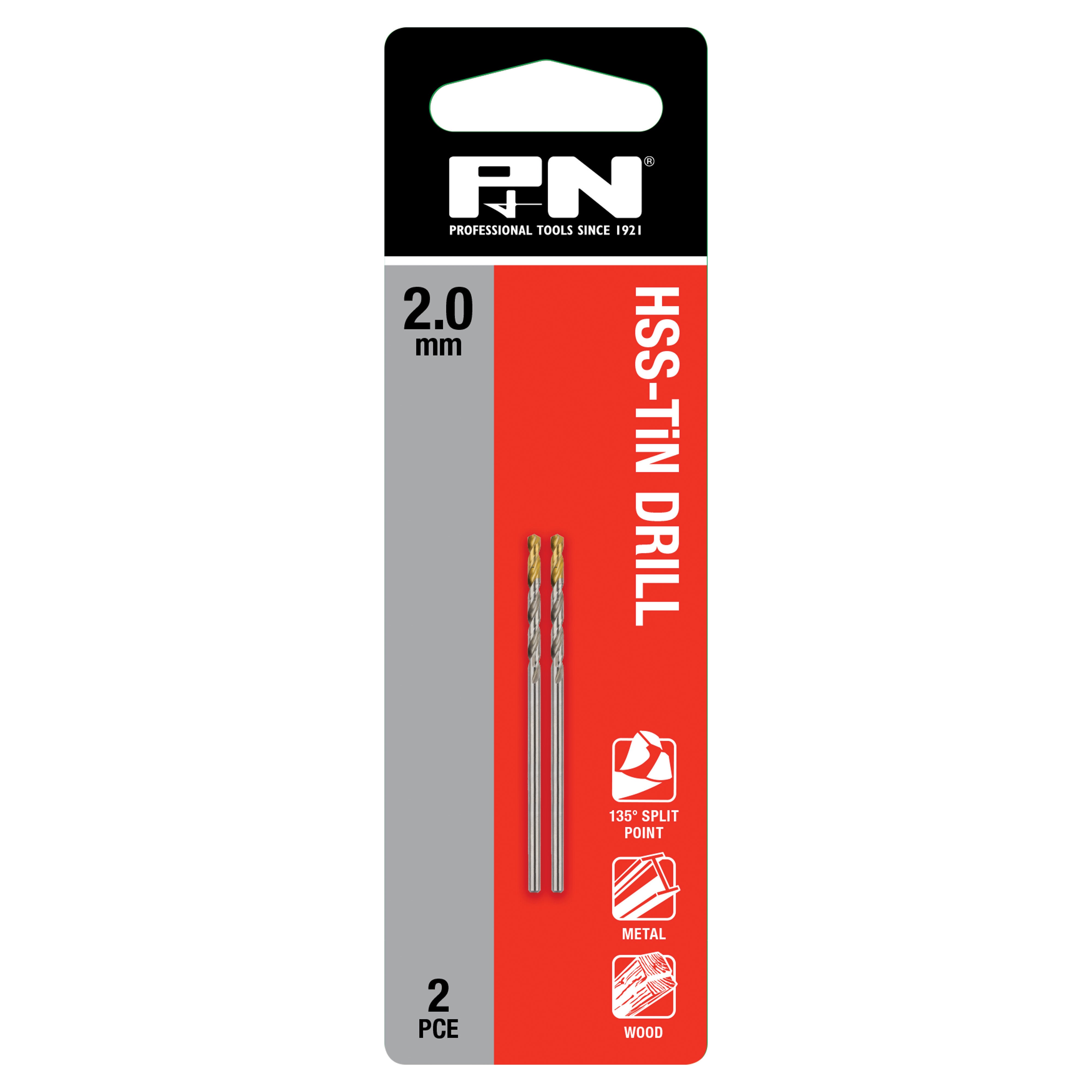 Hss Tin-Tip Jobber Drill Bit - P&N