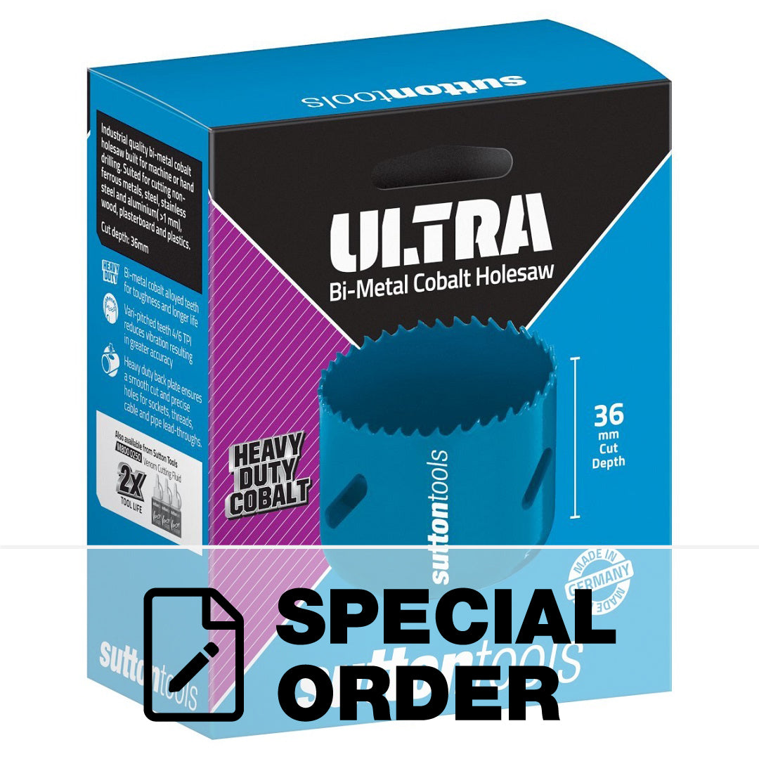 SUTTON HOLESAW H105 BI-METAL COBALT ULTRA 111MM