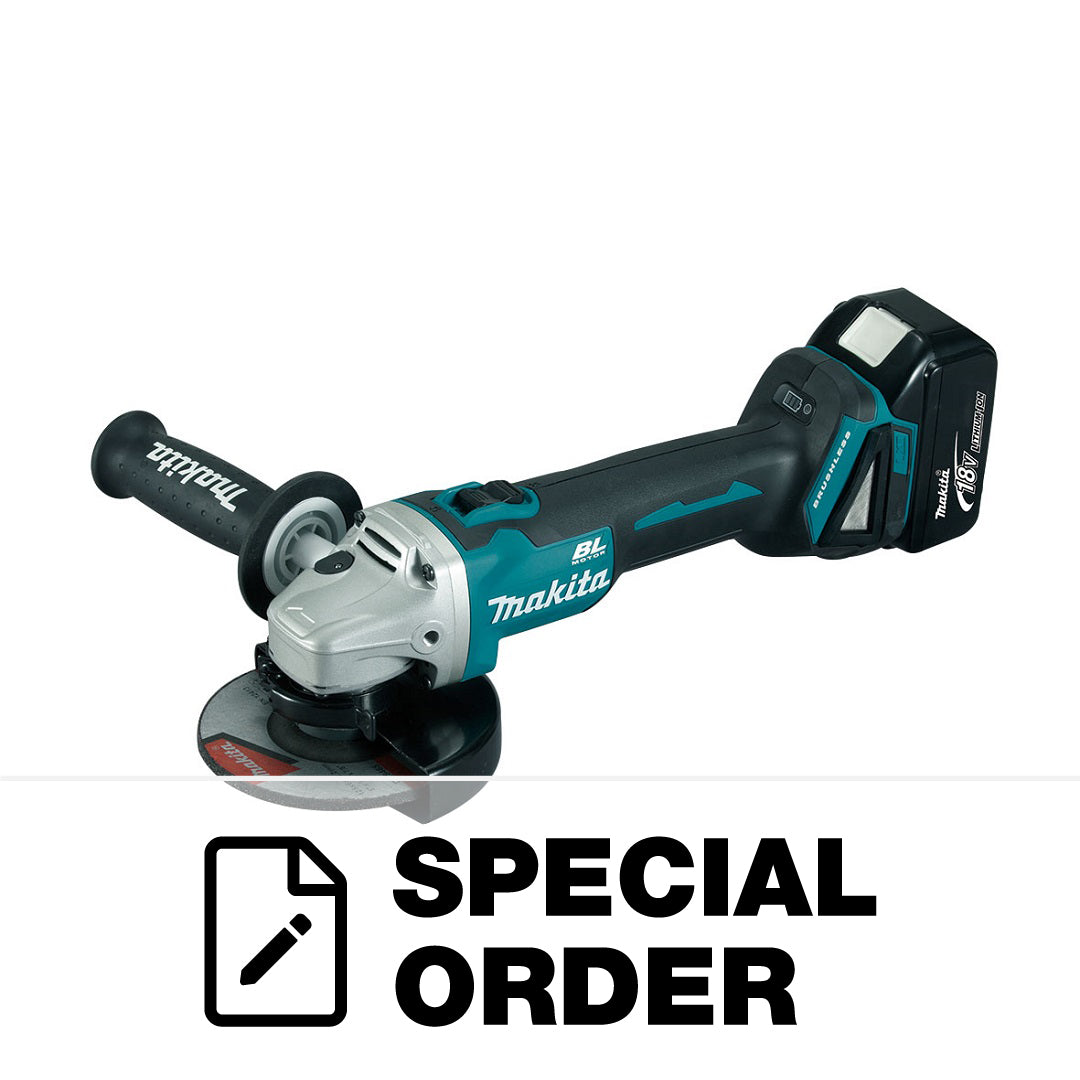 MAKITA ANGLE GRINDER 18V 115MM SLIDE SWITCH DGA452Z