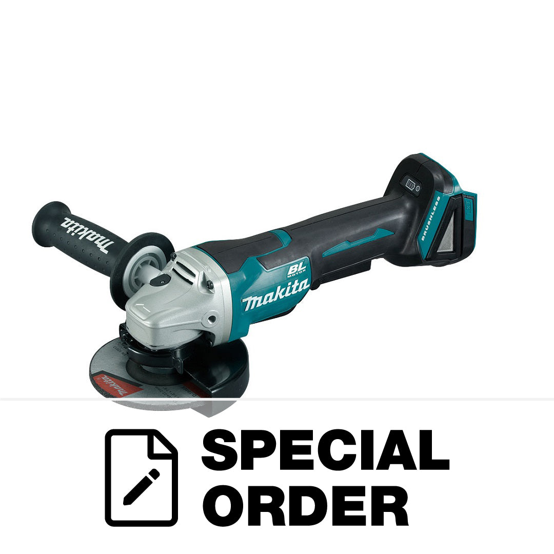 MAKITA ANGLE GRINDER 18V 125MM PADDLE SWITCH BRUSHLESS DGA505Z