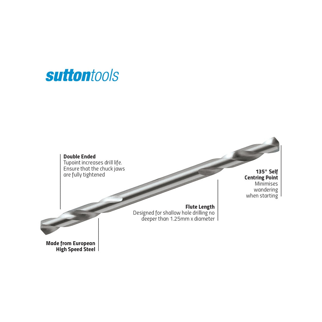 SUTTON PANEL DRILL BIT DBL ENDED PACK OF 2