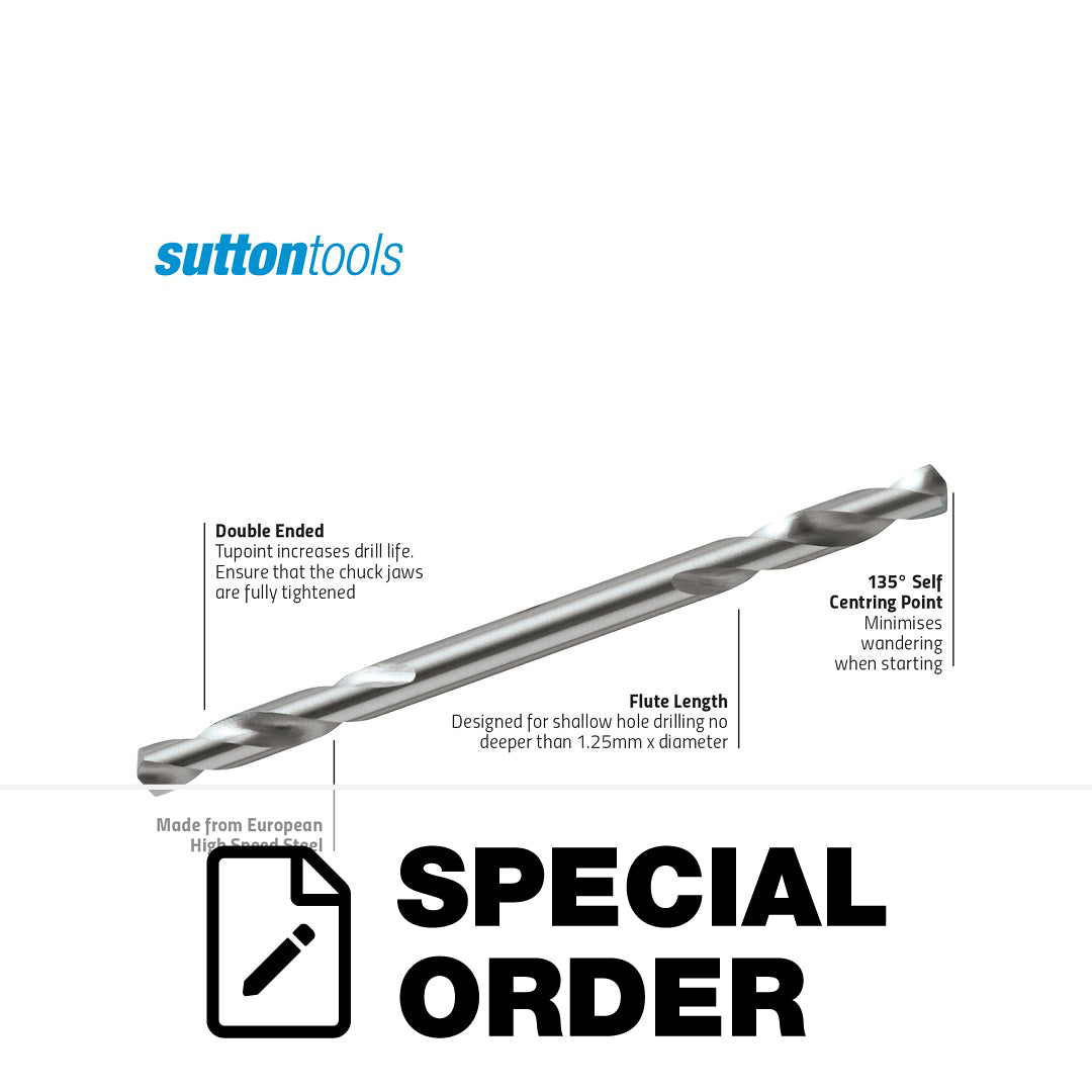 SUTTON PANEL DRILL BIT DBL ENDED PACK OF 2