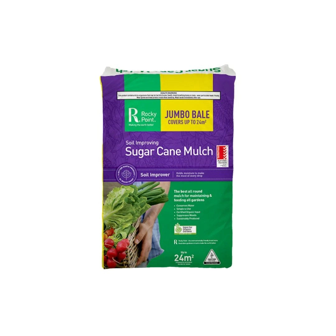 Sugar Cane Mulch Jumbo Pack Covers 9m2