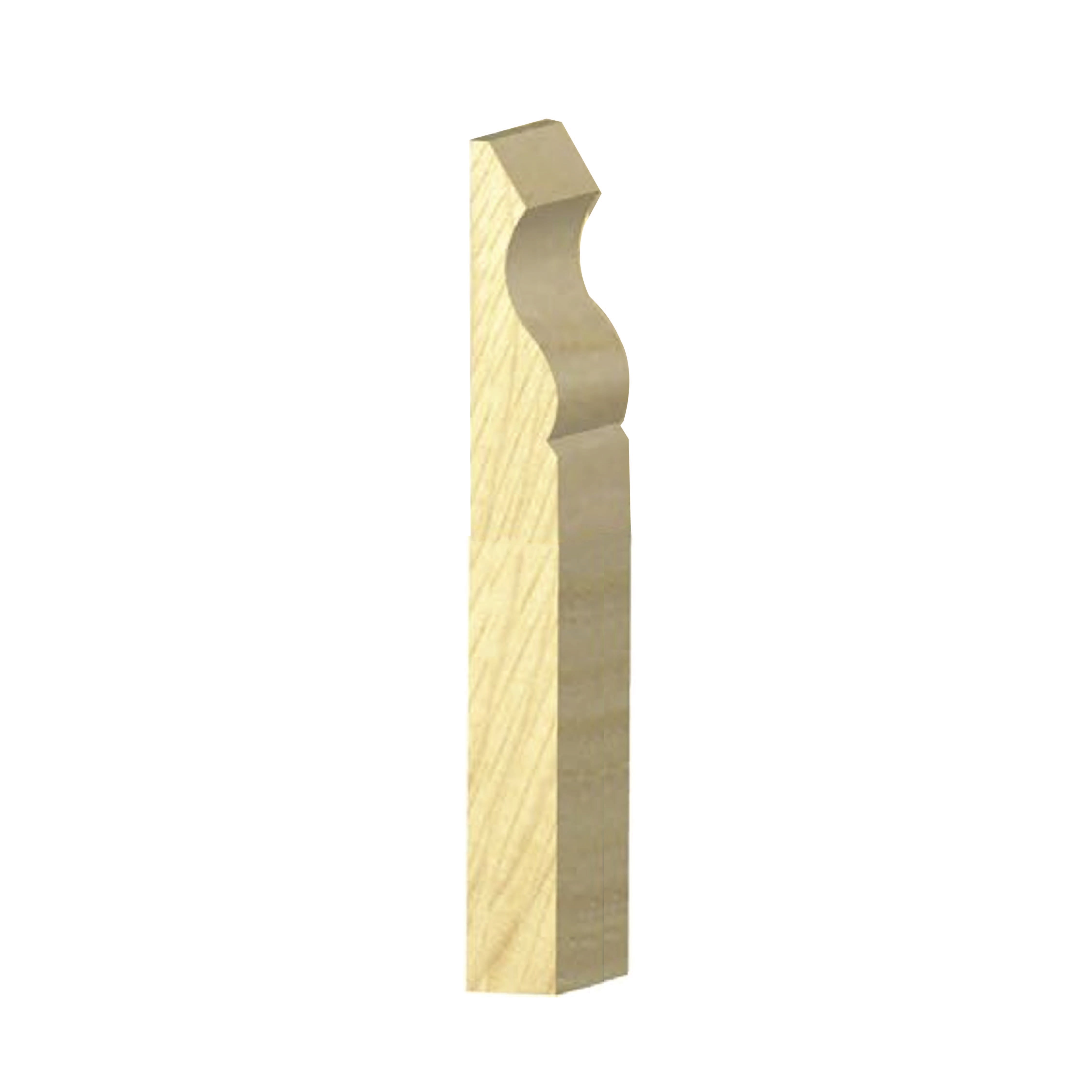 Pine Moulding Fj Heritage Skirting Type G Untreated