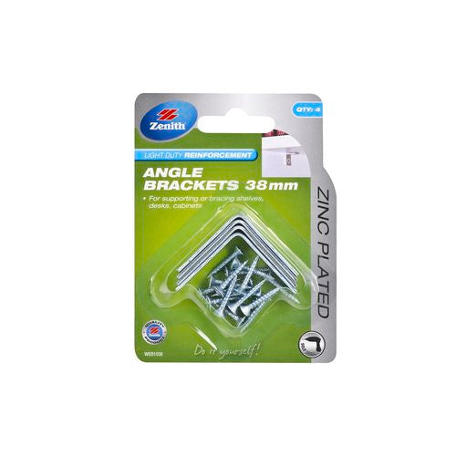 Angel Bracket Zinc Pack Of 4