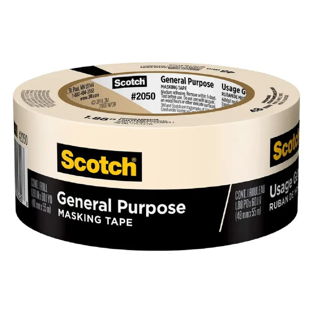SCOTCH MASKING TAPE GENERAL 18MM X 55M