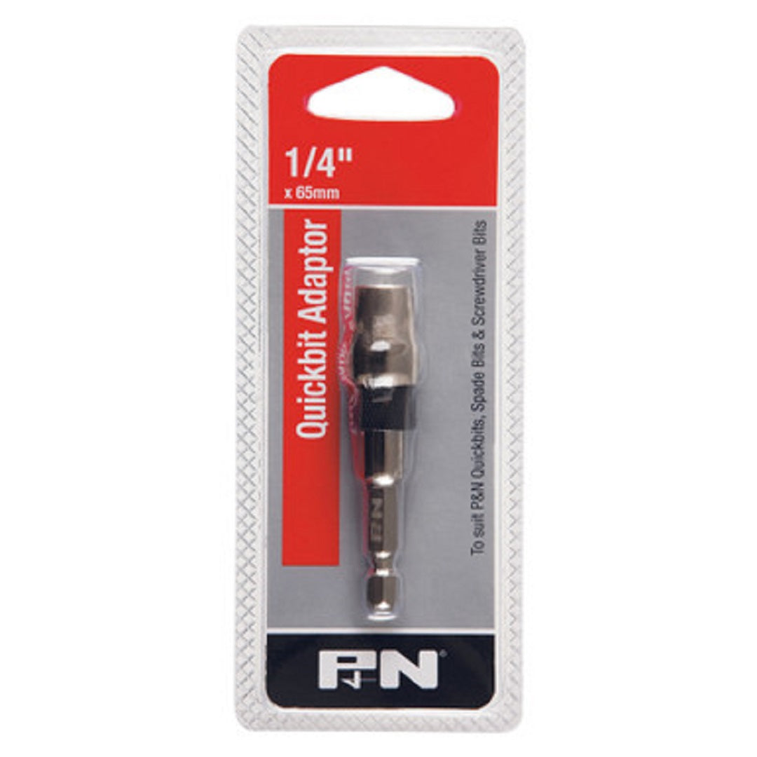 SUTTON IMPACT ADAPTOR BIT 1/4' SHANK 65MM QUICKBITS