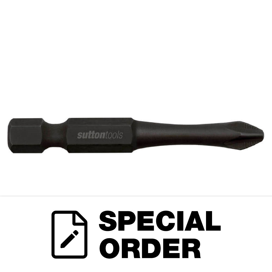 SUTTON SUPABIT PHILLIPS IMPACT SCREWDRIVER BIT 2 PCS