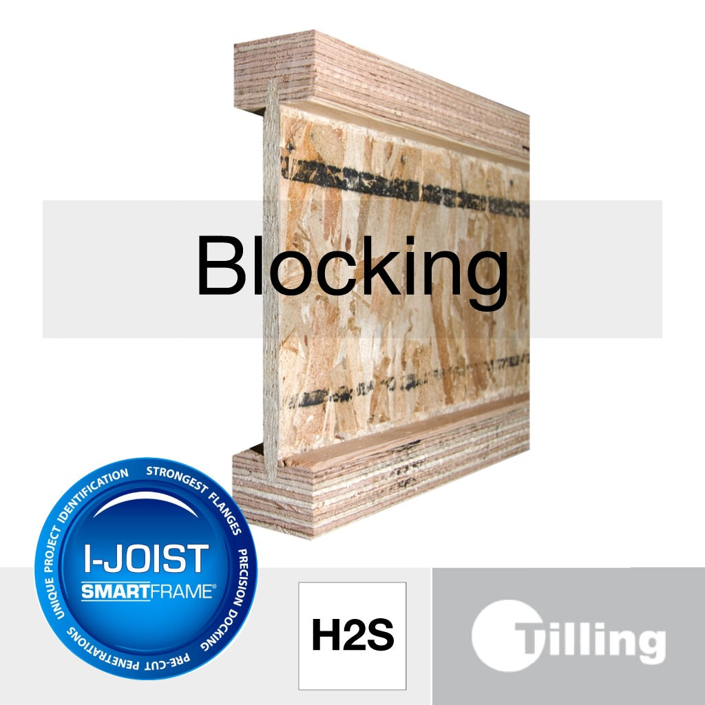 I-Joist Blocking Smartjoist H2s Treated 10 Pcs