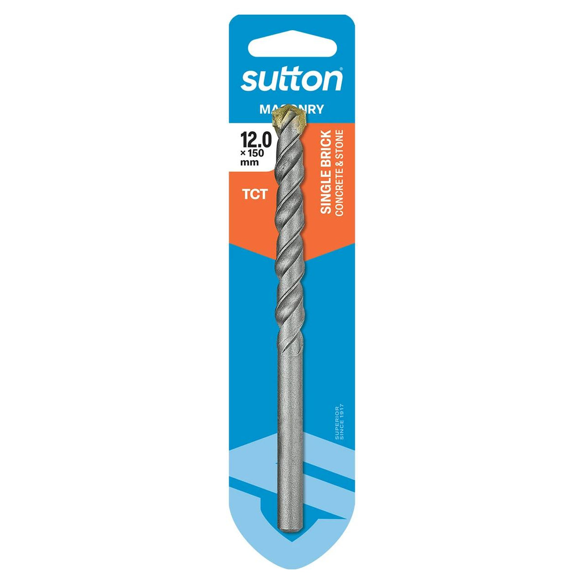 Sutton Optima Tct Masonry Drill Bit - Hex Shank