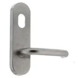 Lockwood 2808 Series External Square Plate With Fixed Lever And Cylinder Hole
