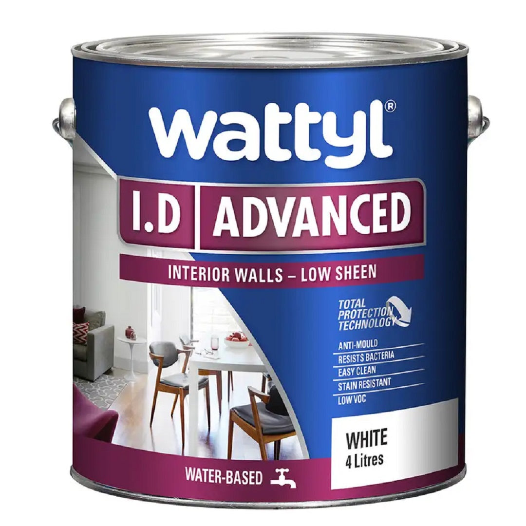 WATTYL I.D ADVANCED LOW SHEEN WHITE